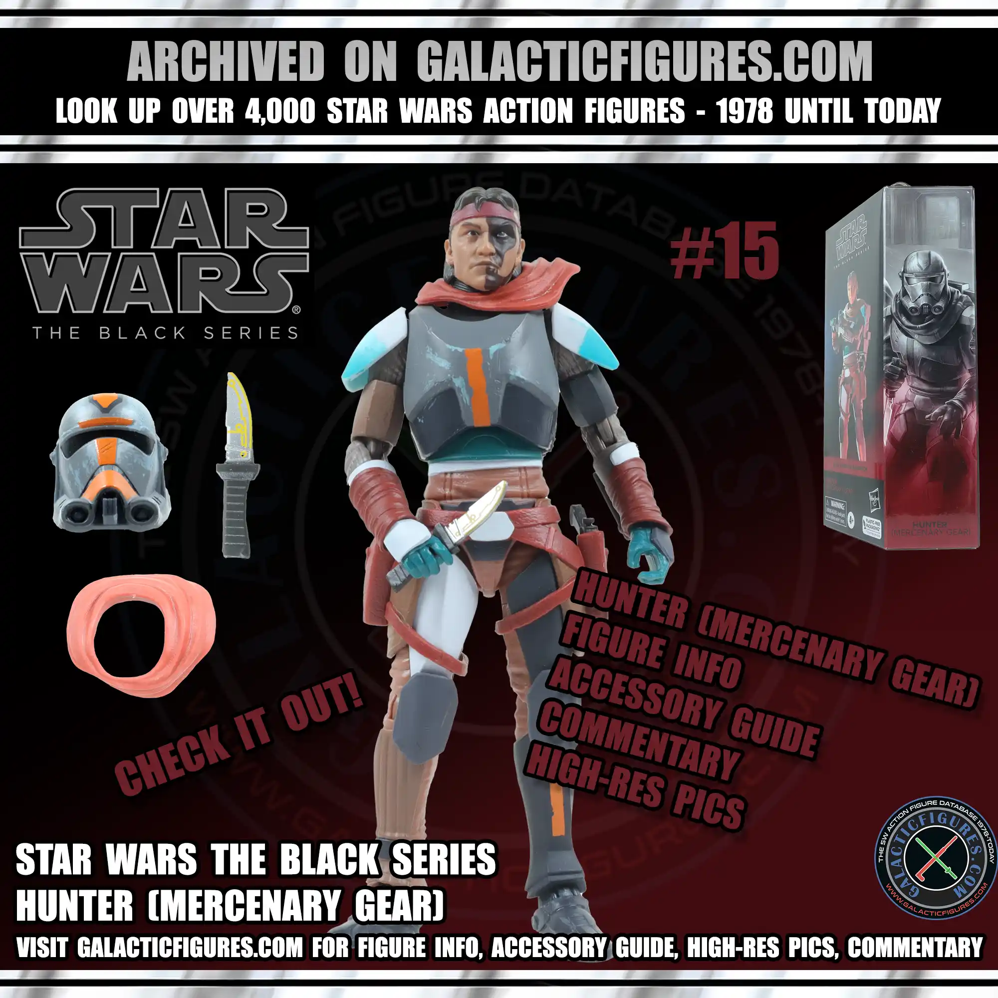 Star Wars The Black Series Hunter (Mercenary Gear) Archived - Take A Look!