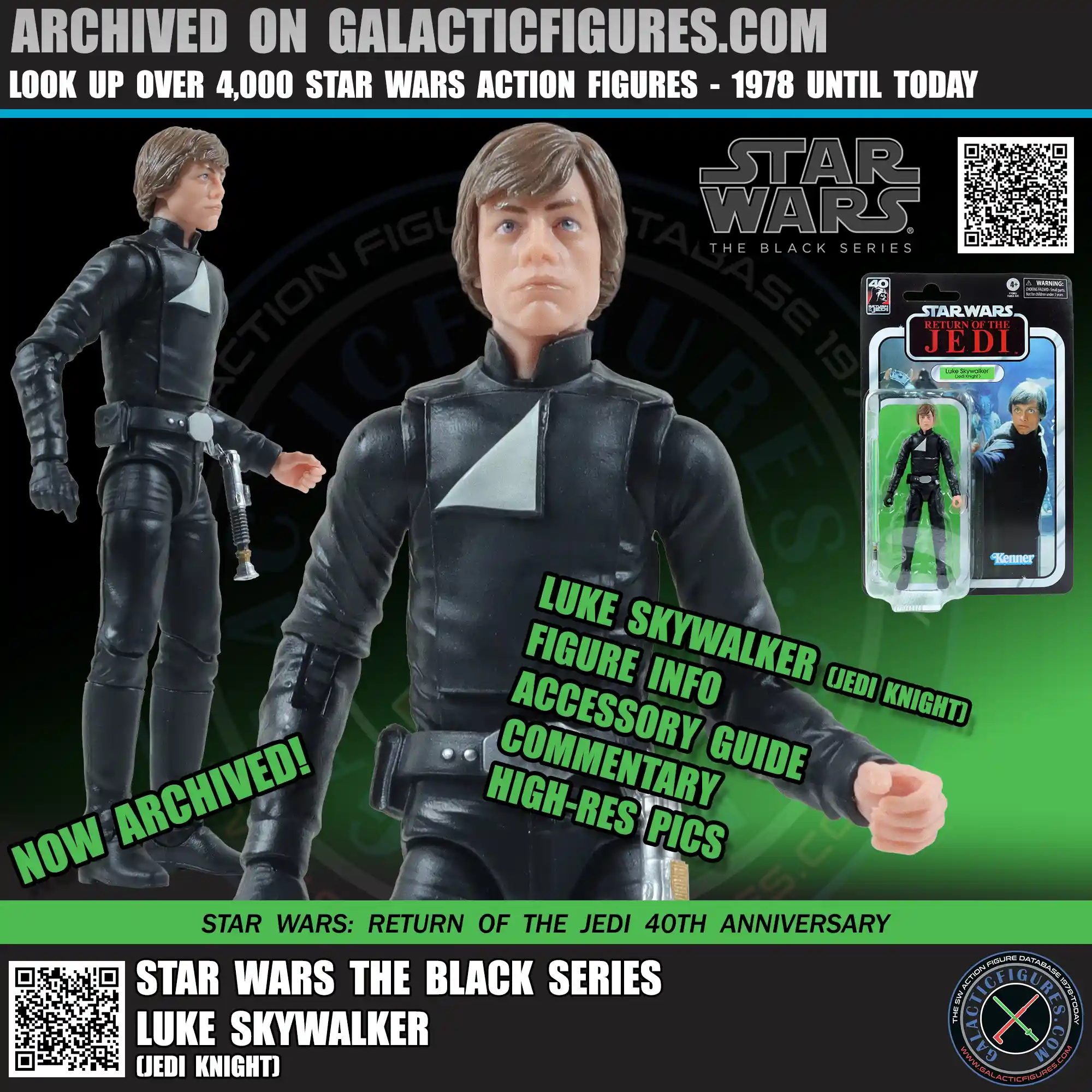 Black Series Luke Skywalker Jedi Knight Added