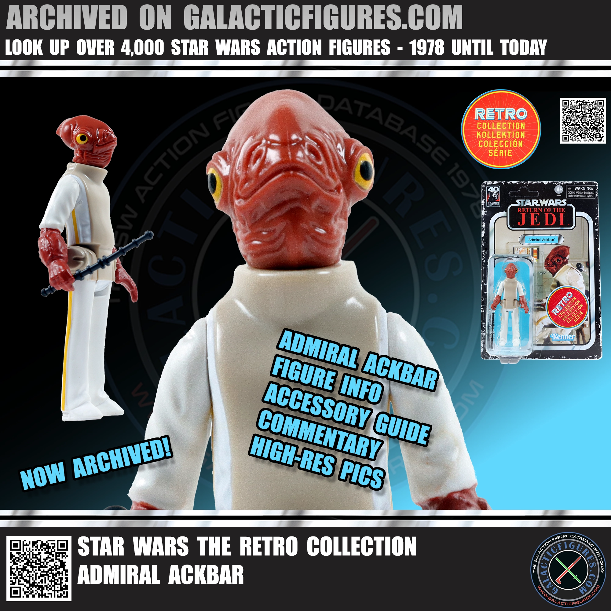 Retro Collection Admiral Ackbar Added