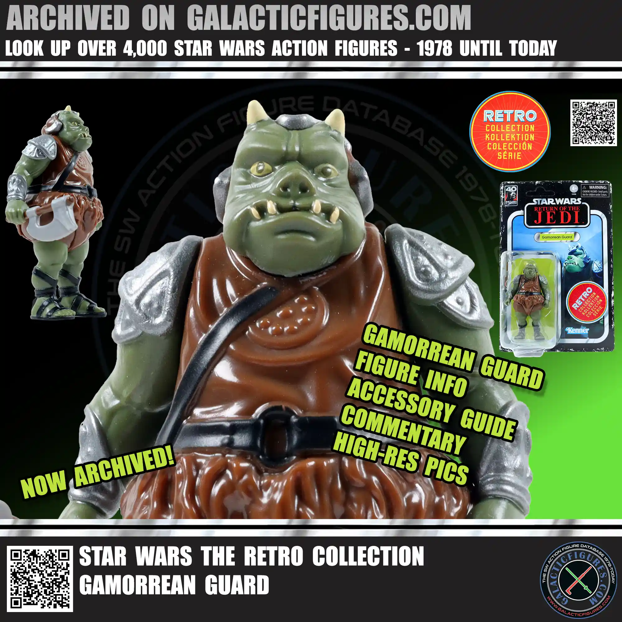 Retro Collection Gamorrean Guard Archived