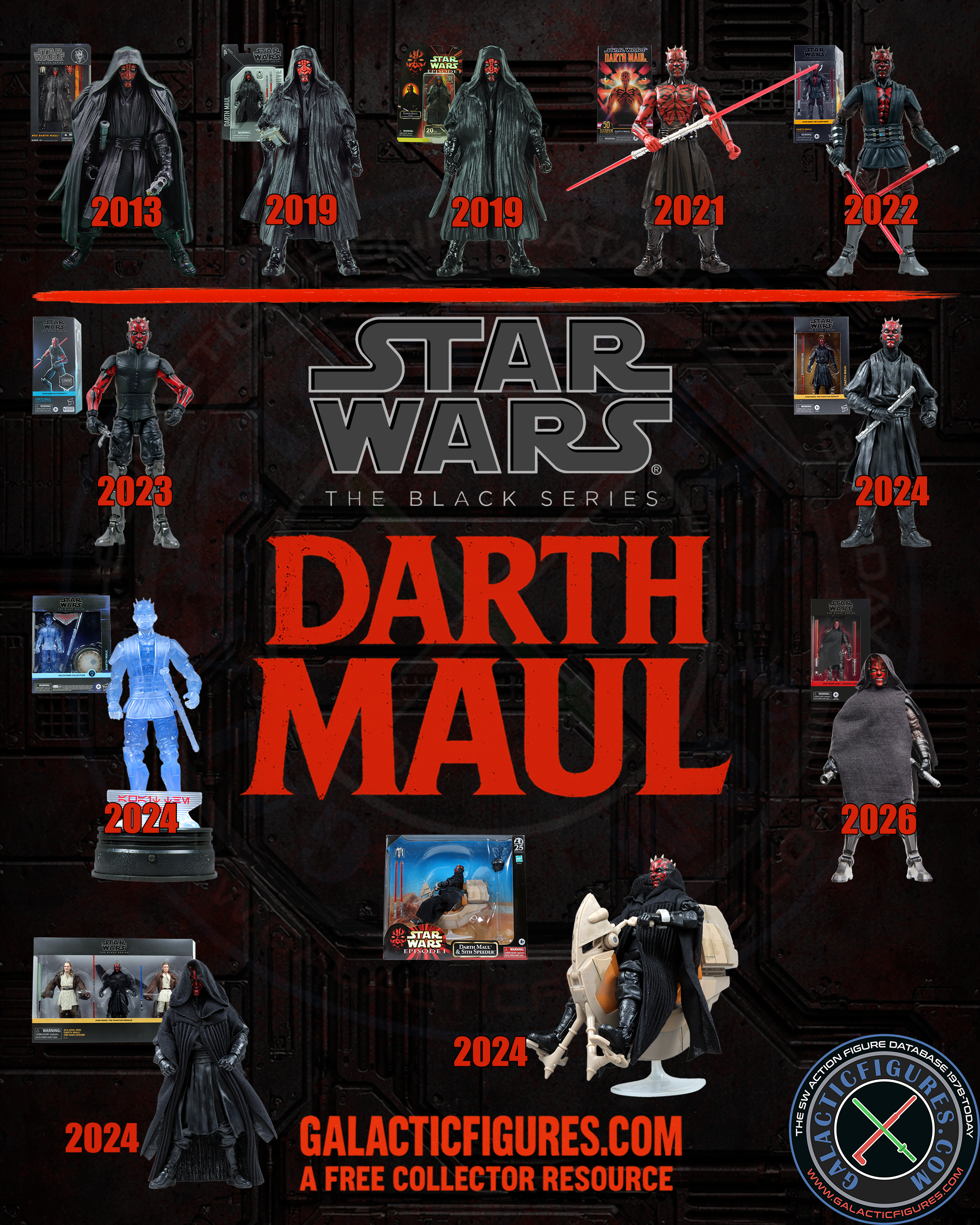 Darth Maul figures