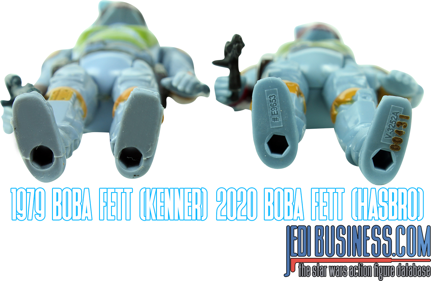 Kenner Boba Fett 1979 vs. Hasbro Boba Fett 2020
