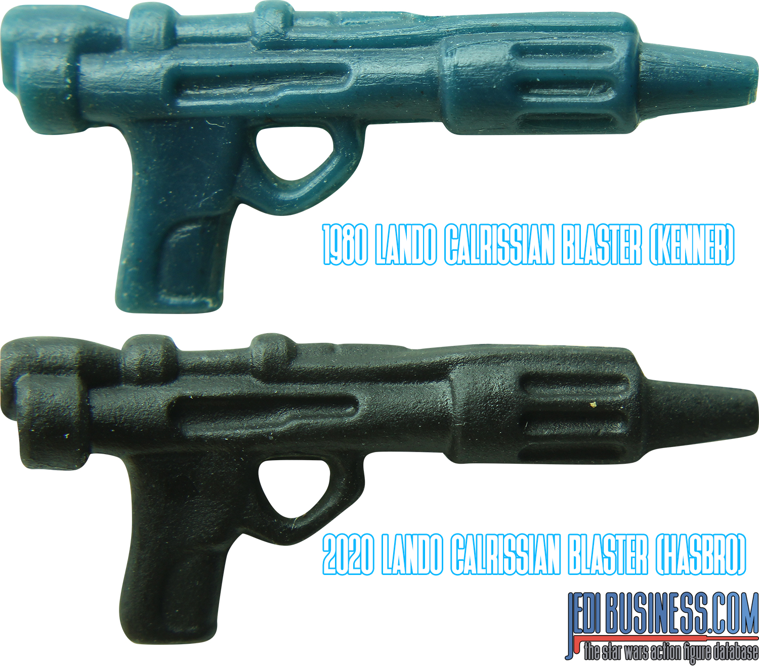 Kenner Lando Calrissian 1980 vs Lando Calrissian 2020 by Hasbro