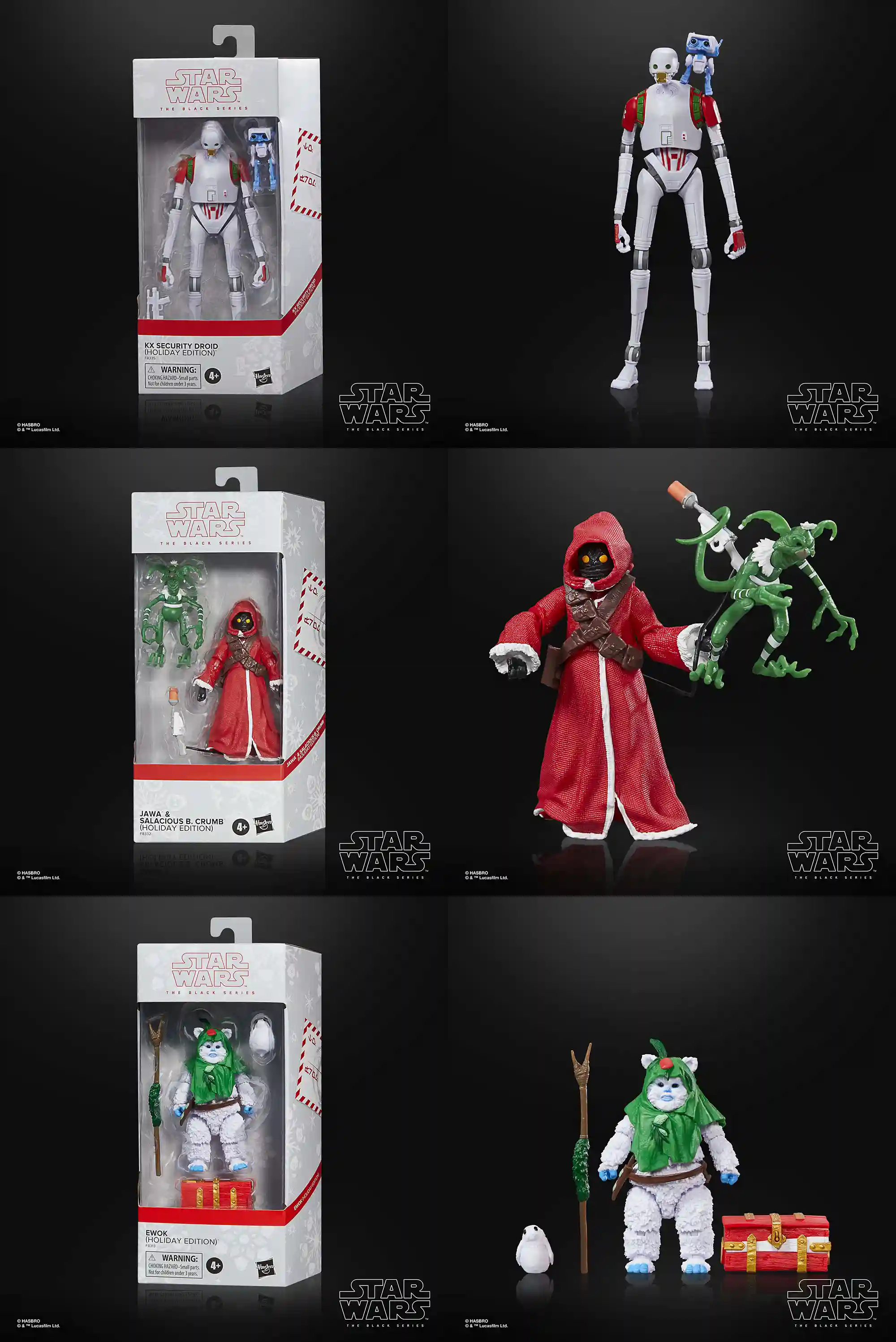 Black Series Holiday figures 2023