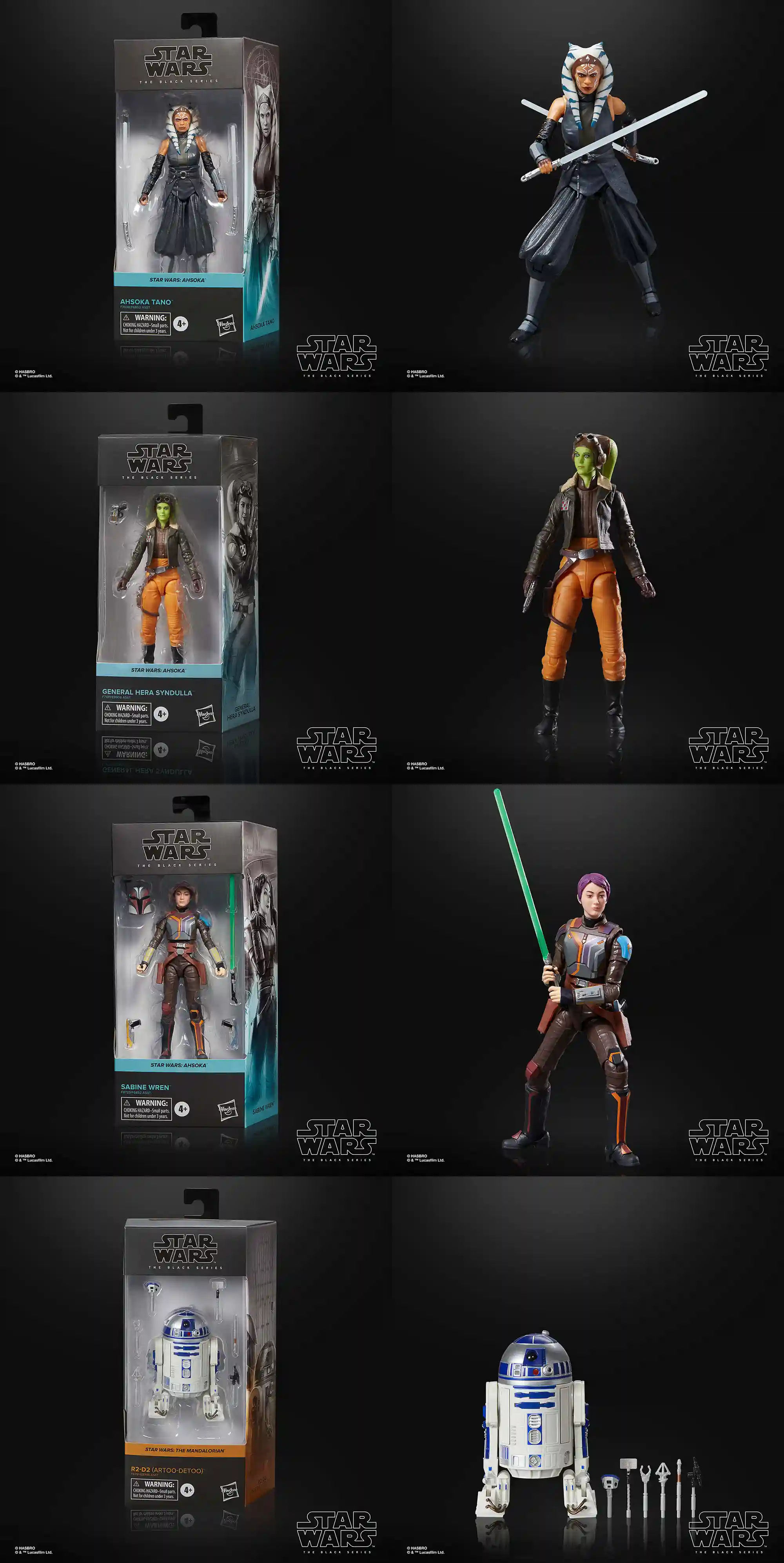 Black Series Holiday figures 2023