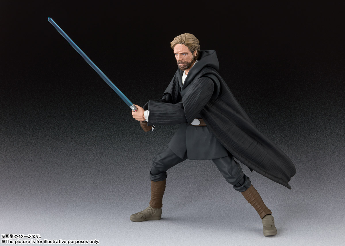 SH Figuarts Luke Skywalker Crait