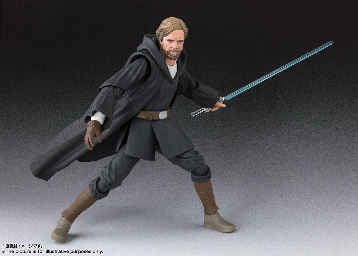 SH Figuarts Luke Skywalker Crait
