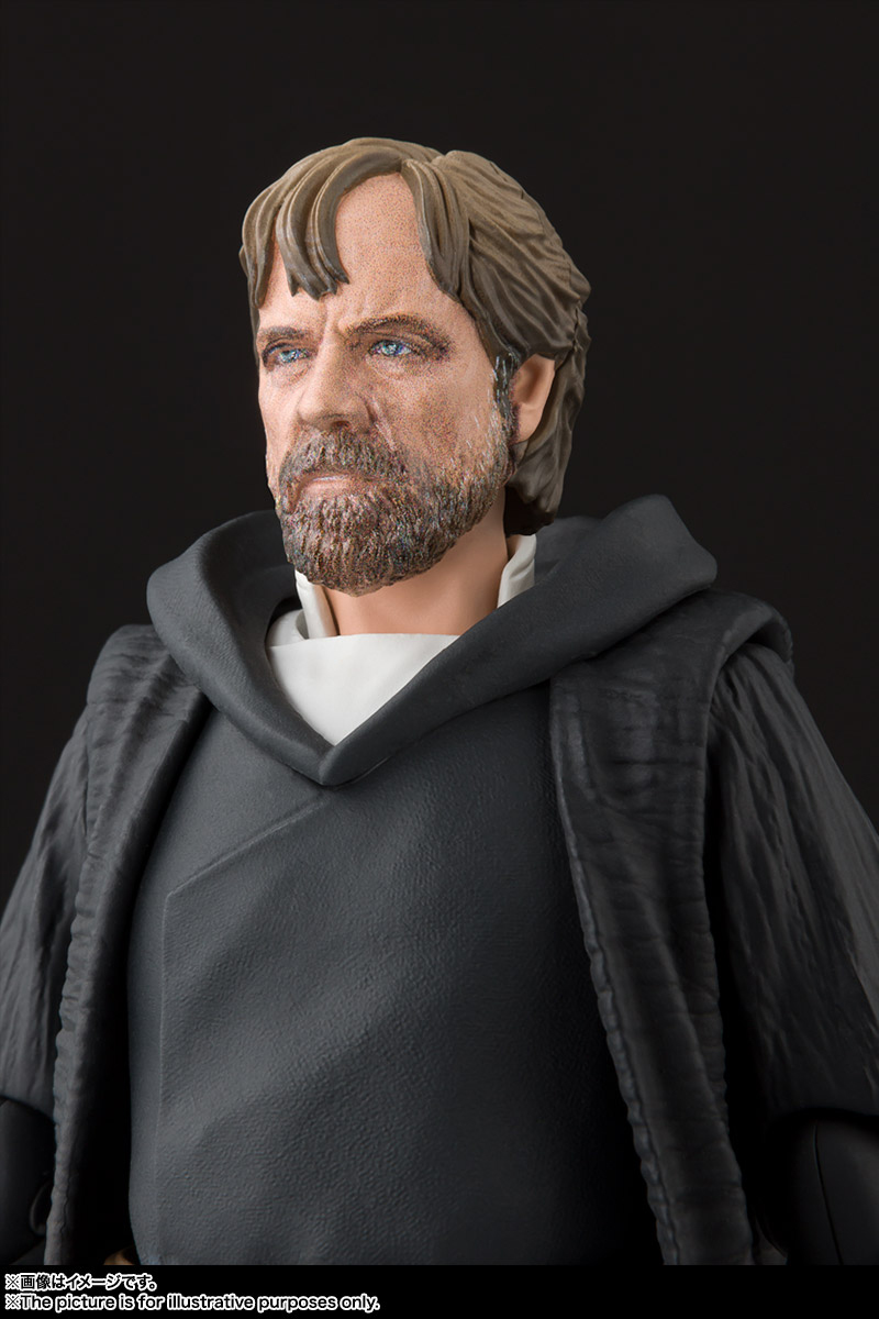 SH Figuarts Luke Skywalker Crait