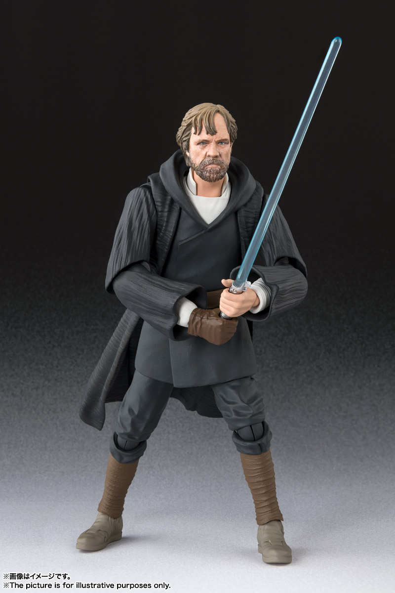 SH Figuarts Luke Skywalker Crait
