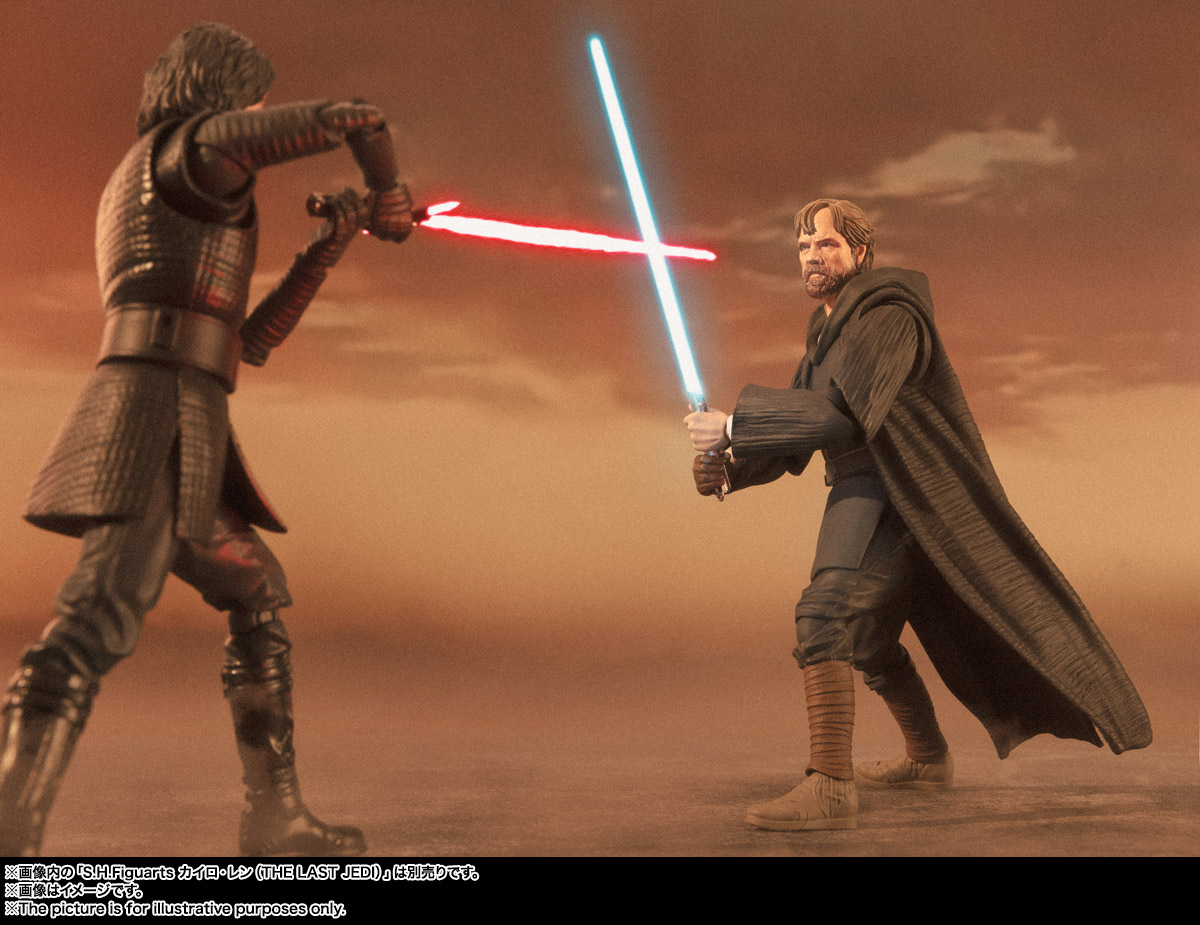 SH Figuarts Luke Skywalker Crait