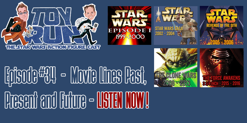 Toy Run - The Star Wars Action Figure Cast - Episode 34