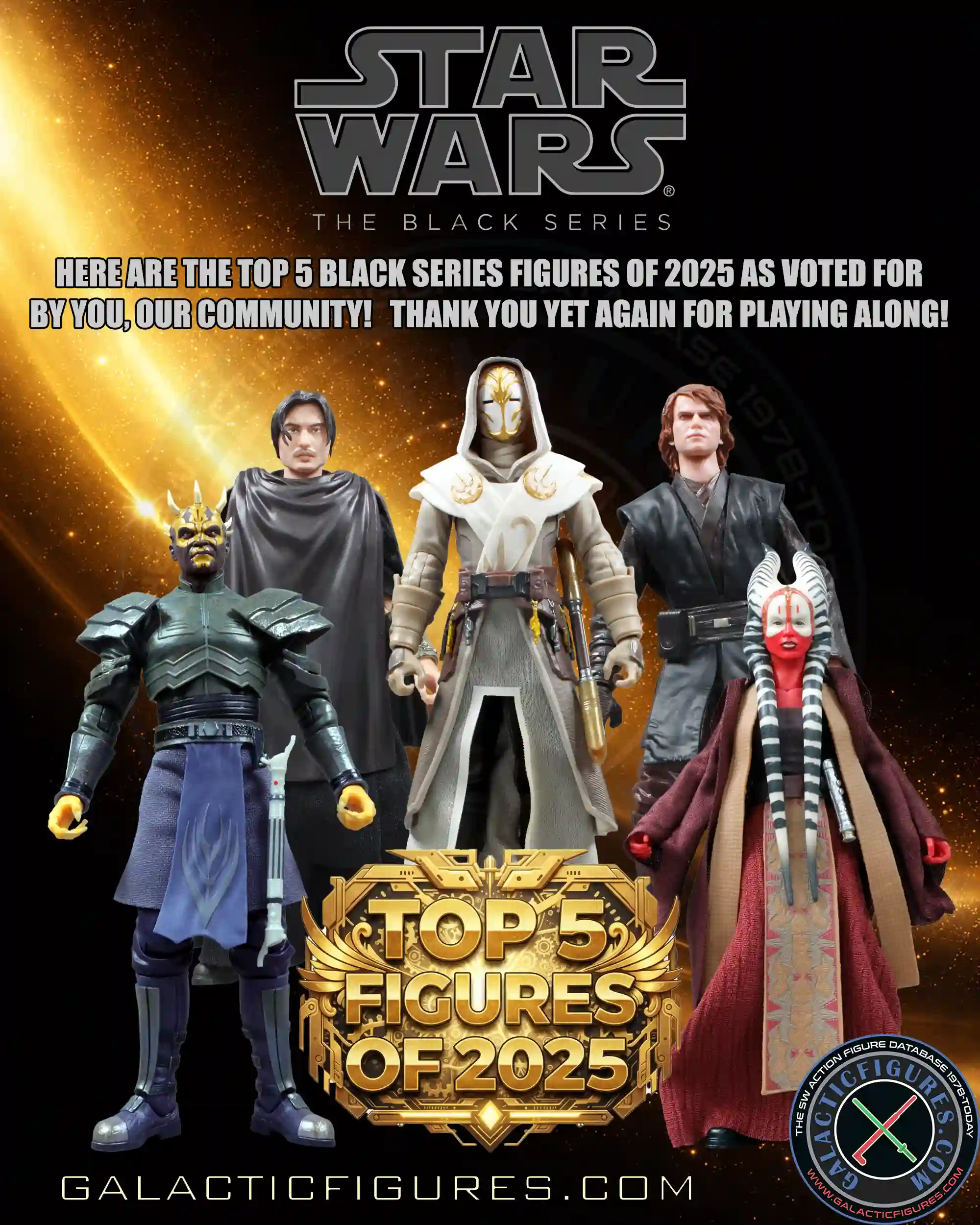 TOP 5 Black Series Figures Of 2025